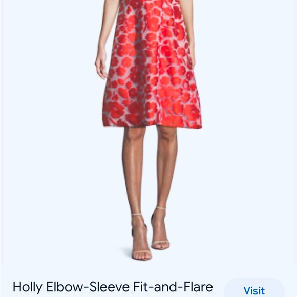 Lela Rose size 0 Midi quarter sleeve EUC - Picture 6 of 8